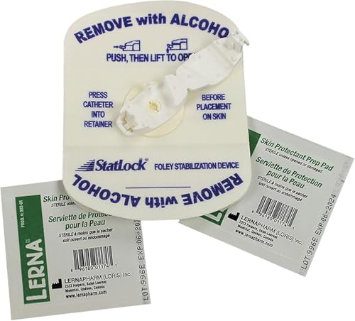 Venetec StatLock Foley Cath Securement Device with Tricot Anchor FoL0102 1 Piece-Set