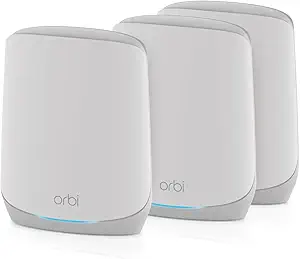 NETGEAR Orbi Whole Home Tri-Band WiFi 6 Mesh Network System (RBK663)