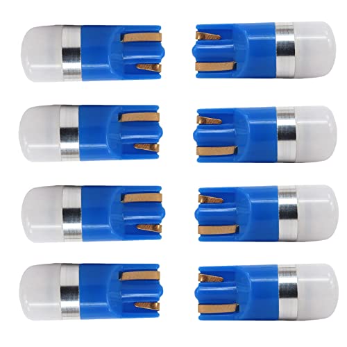 Kit de 8 bombillas LED para tablero azul WLJH