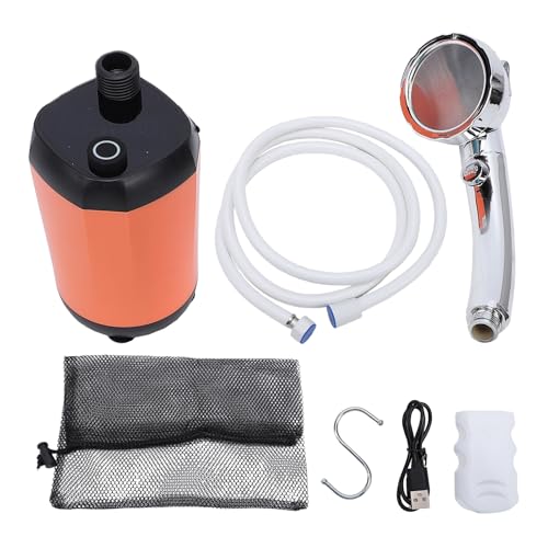 Douche portable camping et randonnée avec pompe à eau