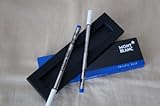  Montblanc Fineliner Mine blau 2er Packung 107874/35102