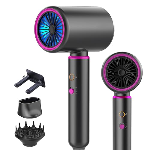 Bizcasa Secador de Pelo, Secador Pelo Ionico 2200W Potente, 4 ajustes de temperatura, Protección Contra el Sobrecalentamiento, Secado Rápido, adecuado para familias y el salón (Gris 1) Bizcasa Secador de Pelo, Secador Pelo Ionico 2200W Potente, 4 ajustes de temperatura, Protección Contra el Sobrecalentamiento, Secado Rápido, adecuado para familias y el salón (Gris 1)