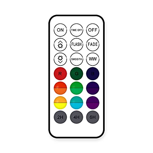 LOFTEK Submersible led Light Remote Control (RF) 1 pcs, 200FT Remote Range, not Include Underwater Waterproof Lights