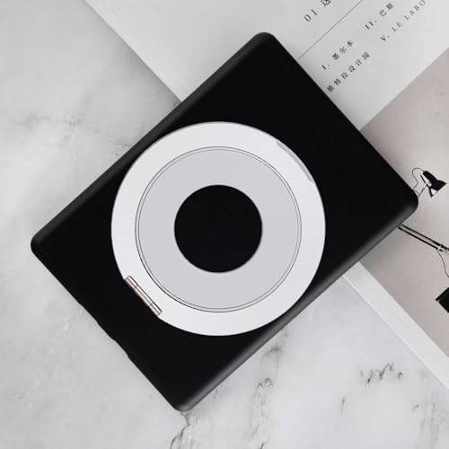 Coque Amazon Kindle 8 2016 de protection premium finition noir et argent avec support intégré - 3