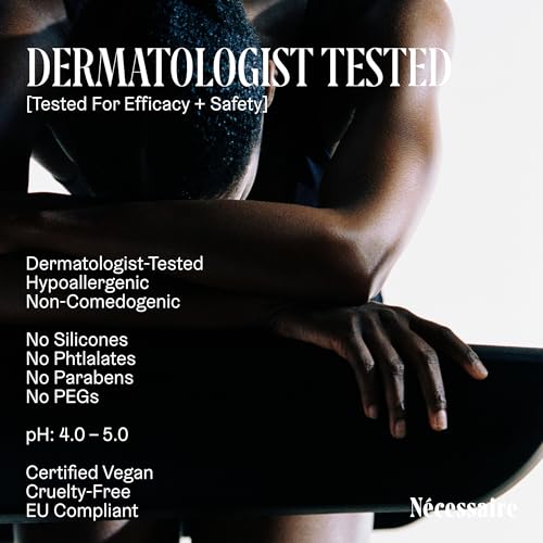 Nécessaire The Body Retinol - Firming Repair Serum + Retinol Body Lotion For Women & Men. Wrinkle + Line Prevention. 0.1% Pure + 10% AHA Crepey Skin Treatment. 5.1 oz - Image 6