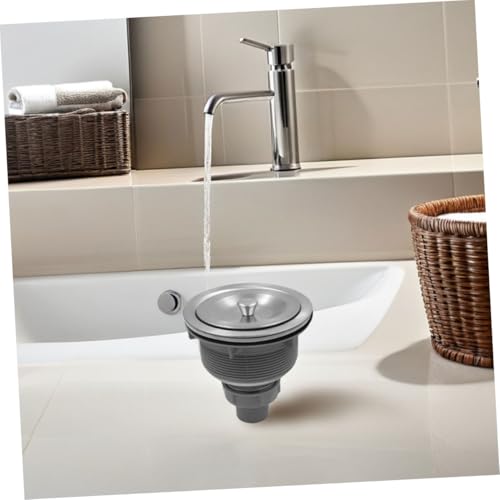 Colador para desagüe de cocina acero inoxidable miniatura 5