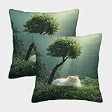 gato angora turco precio peru ★ Decoración perfecta para el hogar: Fundas cojines son delicadas y distintivas, pueden combinar con cualquier tema de decoración del hogar, son simplemente elegantes y duraderas, un regalo y una decoración perfectos para sus amigos y familiares.