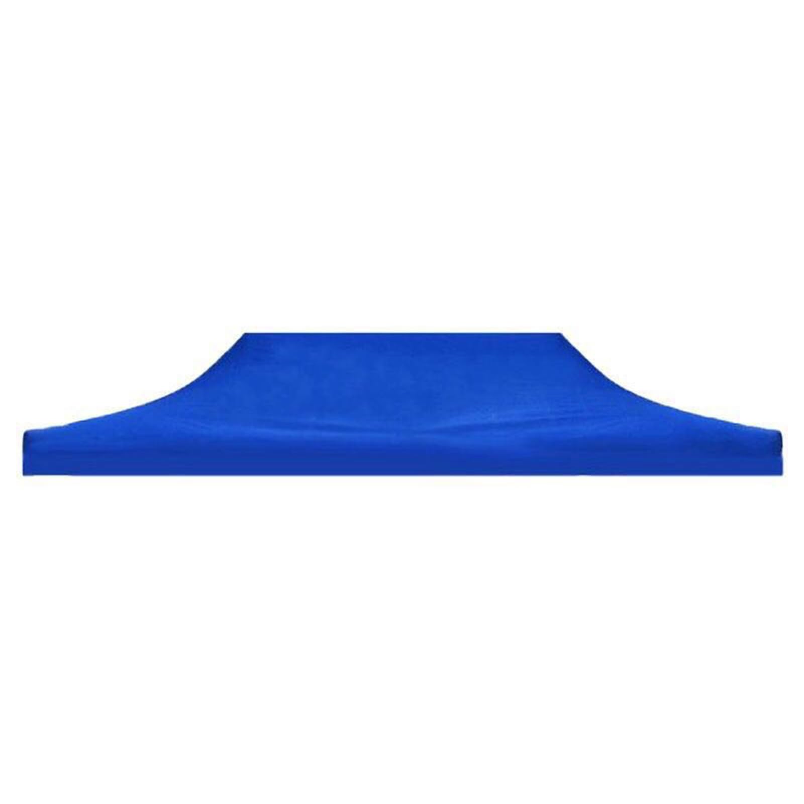 Auvent de rechange pour tonnelle 3x3m et 4x3m bâche de toit bleu imperméable