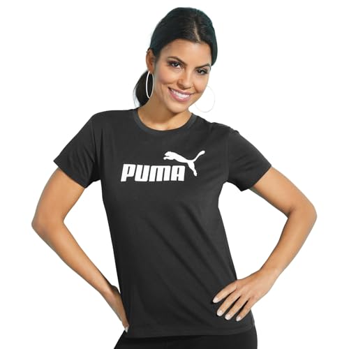 T-Shirt PUMA Femme Noir pour le Sport et le Quotidien Décontracté Ss25