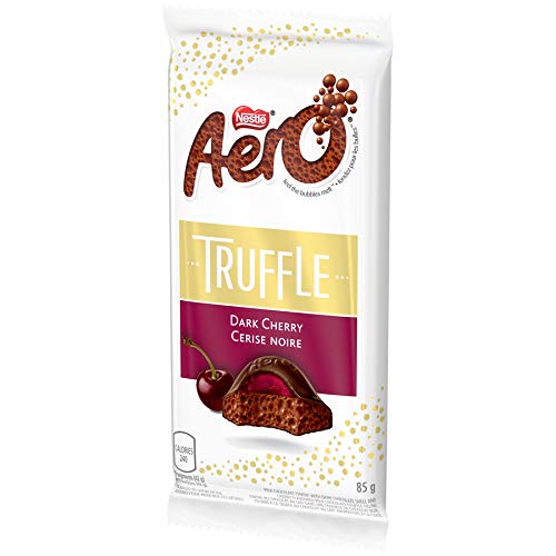 AERO Dark Cherry Truffle Chocolate Bar, 85g/ 3oz, (Imported from Canada)