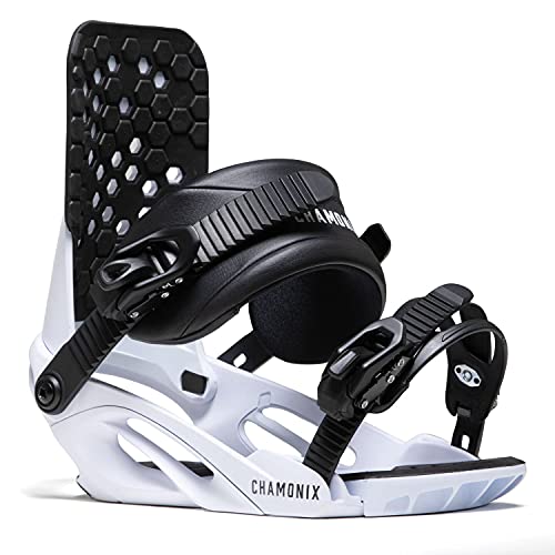 Chamonix Motivon Snowboard Bindings Mens Sz L (9-12) White