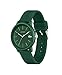 Lacoste 12.12 Move Men's Aluminium Case Quartz Watch with Green Rubber Strap (Model: 2011238)