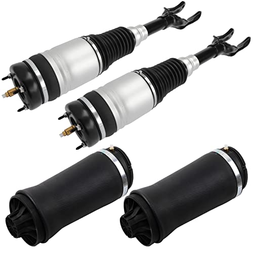 Front and Rear Air Strut Air Spring fit for Jeep for Grand for Cherokee 2011-2015, 68029903AC Air Suspension Shock Absorber Spring Strut Kit, Set of 4