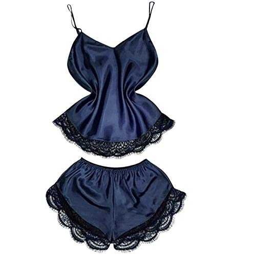 Lingerie sexy dentelle col V et porte-jarretelles transparent pour femme