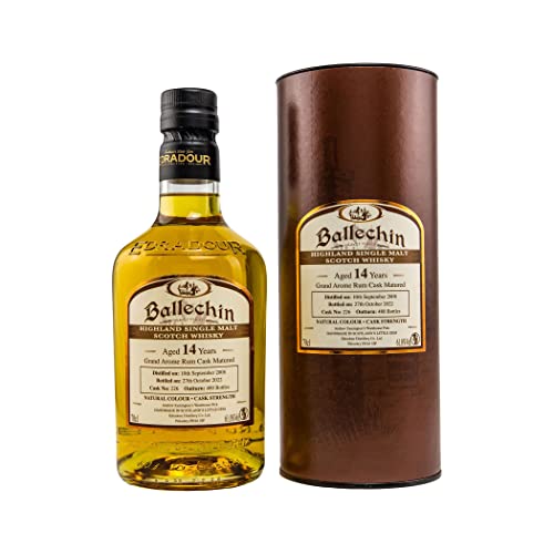 Ballechin 2008/2022-14 Jahre - Rum Grand Arome - Highland Single Malt Scotch Whisky