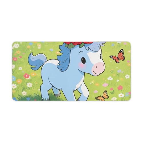 Desk Pad Protector 24x12 pulgadas Extended Horses miniatura 5