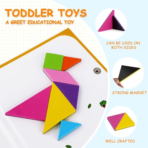 Foozzilla FZ-001 Magnetic Tangram Puzzle Set thumb #6