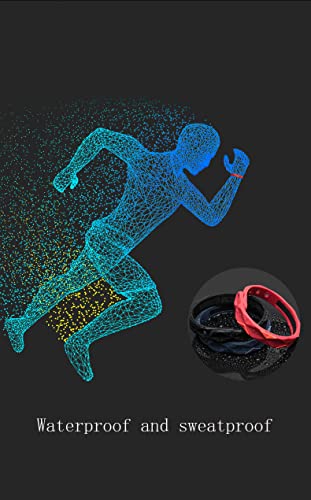 Image of RedUp Far Infrared Negative Ions Wristband Negative Ion Anti-Static Adjustable Silicone Sport Bracelets Anti-static Bracelet Waterproof Silicone Sports Bracelet for Women Men