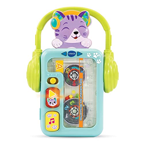 VTech – Baby Baladeur des Découvertes, Baladeur Bébé, pour Écouter De La Musique – 9/36 Mois – Version FR