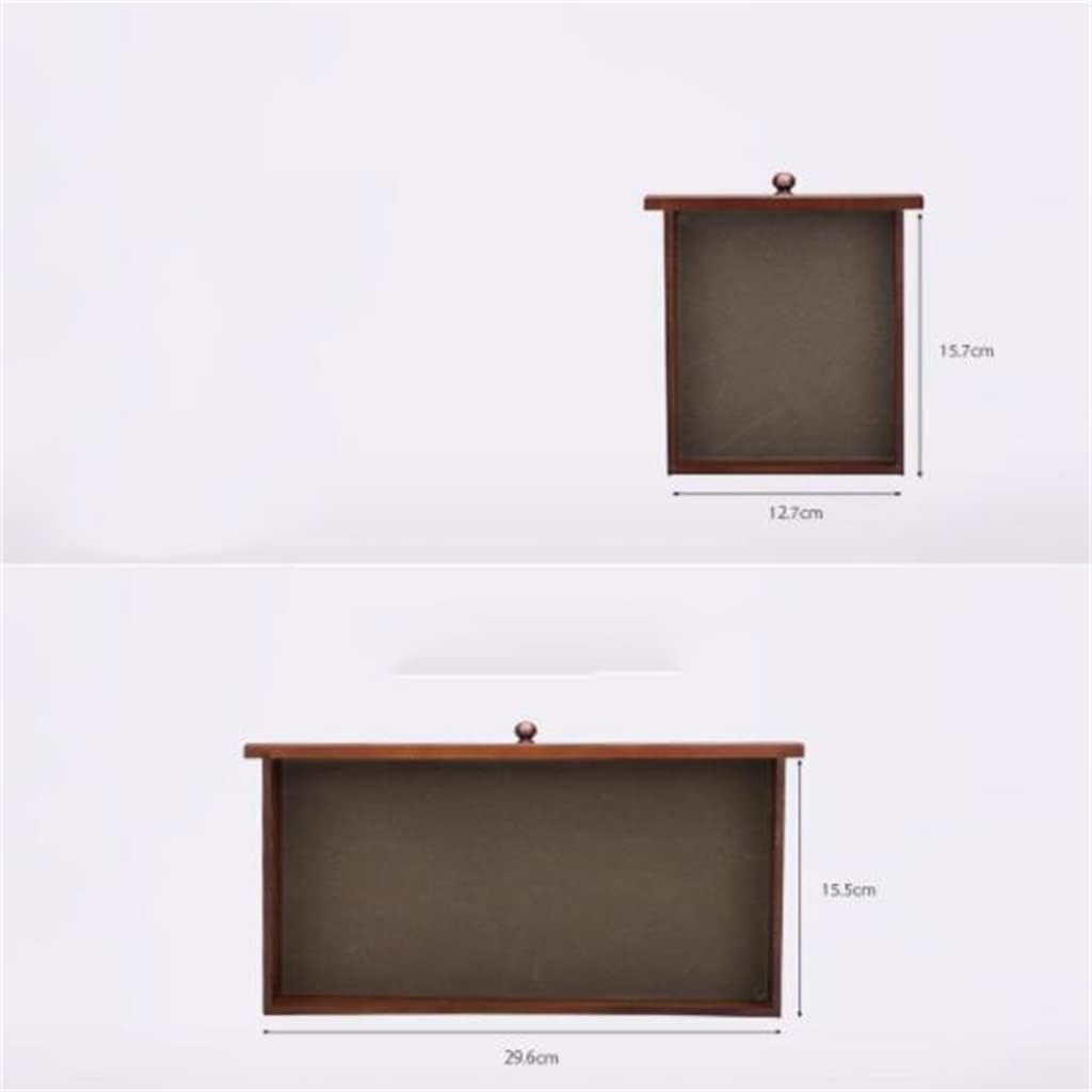 Desktop Vanity Storage Drawer Household Wooden Retro