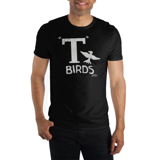 BioworldGrease T-Birds Crew Neck Short-Sleeve T-Shirt