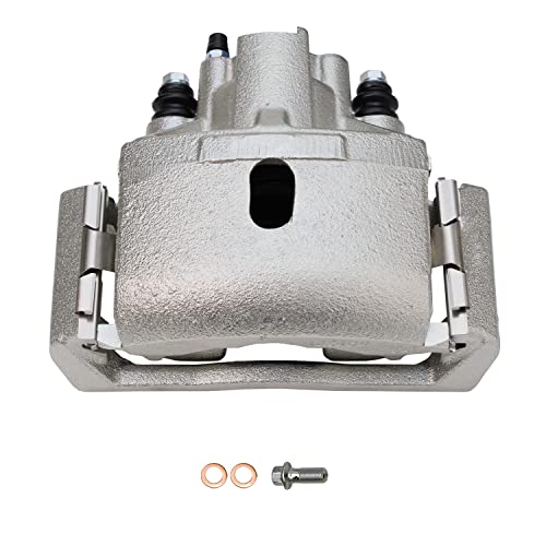 Image of Detroit Axle - Rear Brake Pads Left Disc Caliper Replacement for 2004-2009