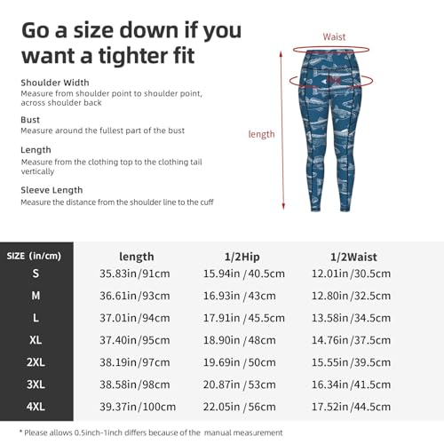 Leggings de estampado de peces oceánicos con tecnología moldeadora 5