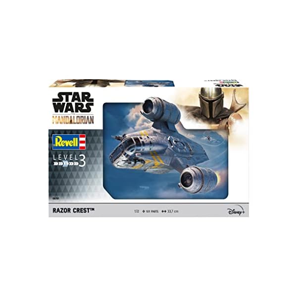 Revell 06781 The Mandalorian: The Razor Crest, zum Bemalen – Bild 3