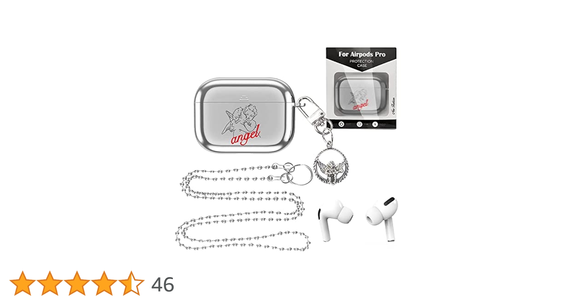 AirPodsproのかばー Amazon | ZENIX DESIGN TECH airpods pro 用 ケース カラビナ
