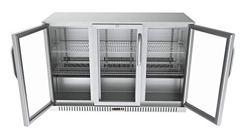 KoolMore BC-3DSW-SS Refrigerator, Triple Door, Stainless Steel on Fridge.com