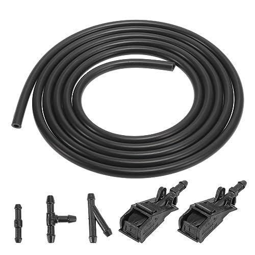 X AUTOHAUX Coche Delantero Parabrisas Lavado Boquillas Kit 6E0955985 6E0955985B