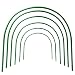 ASSR 6Pack Greenhouse Support Hoops, 4ft Long Steel Plastic Coated Hoops Garden Grow Tunnel