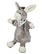 Sterntaler 3602000 Handpuppe Esel Emmi, Ideal für Puppentheater und Rollenspiele, 34 x 25 x 9 cm, Grau/Mehrfarbig