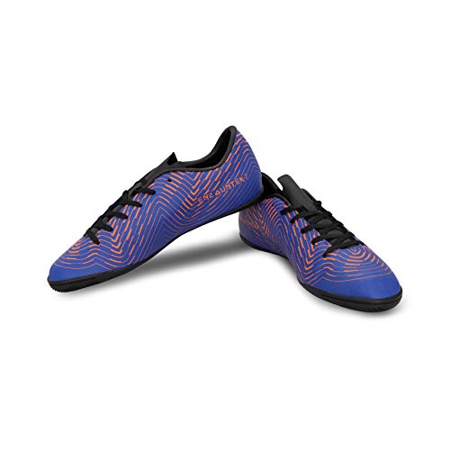 NIVIA Encounter 7.0 Futsal(Royal Blue/Orange) 09, Football Shoe Homme, Small/Medium EU Cover