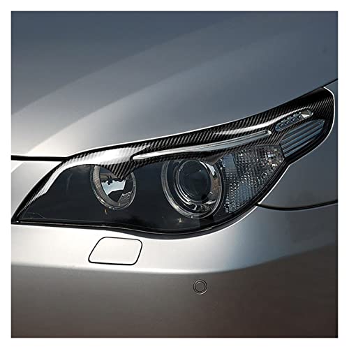 Cache-phares pour BMW Série 5 E60 (2004-2010) en plastique transparent - 4