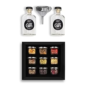 BEMBO Botanicals – MAAK JE EIGEN GIN – Complete DIY Gin Kit – 9 essentiële Botanicals en specerijen voor je Gin Tonic…