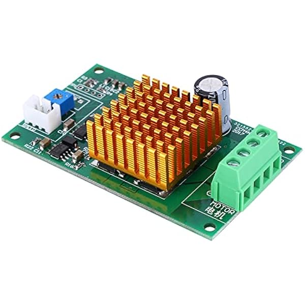 Oumefar CCM4N Regulator Prędkości Silnika Joystick Kontroler PWM dla Silnika Prądu Stałego 12-30 V z Zabezpieczeniem Nadprądowym 3A, dla Entuzjastów Motoryzacji (Regulator prędkości CCM4N)