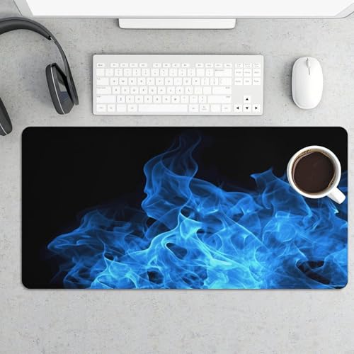 Blue Flame Desk Pad con Base de Goma 30x60 cm miniatura 5
