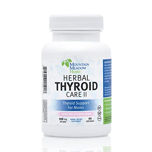 Mountain Meadow Herbs Herbal Thyroid Care II - 60 caps - Thyroid Support (Mommy Formula)