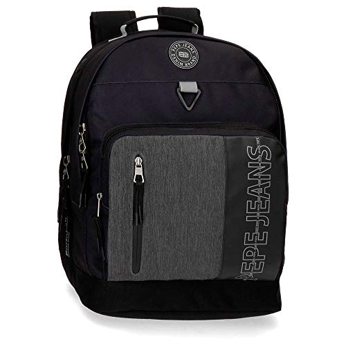 Mochila para portátil dos compartimentos adaptable Pepe Jeans Ason