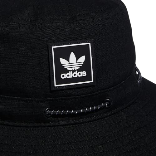 adidas Originals Chapéu utilitário Boonie Bucket, Preto/preto, Tamanho nica
