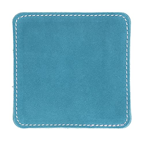 Billiard Cloth Pool Burnisher Cleaner, Leather Sweat and Dirt Wipe Off Extend Lifespan Small Portable Size for Great Using (Blue)