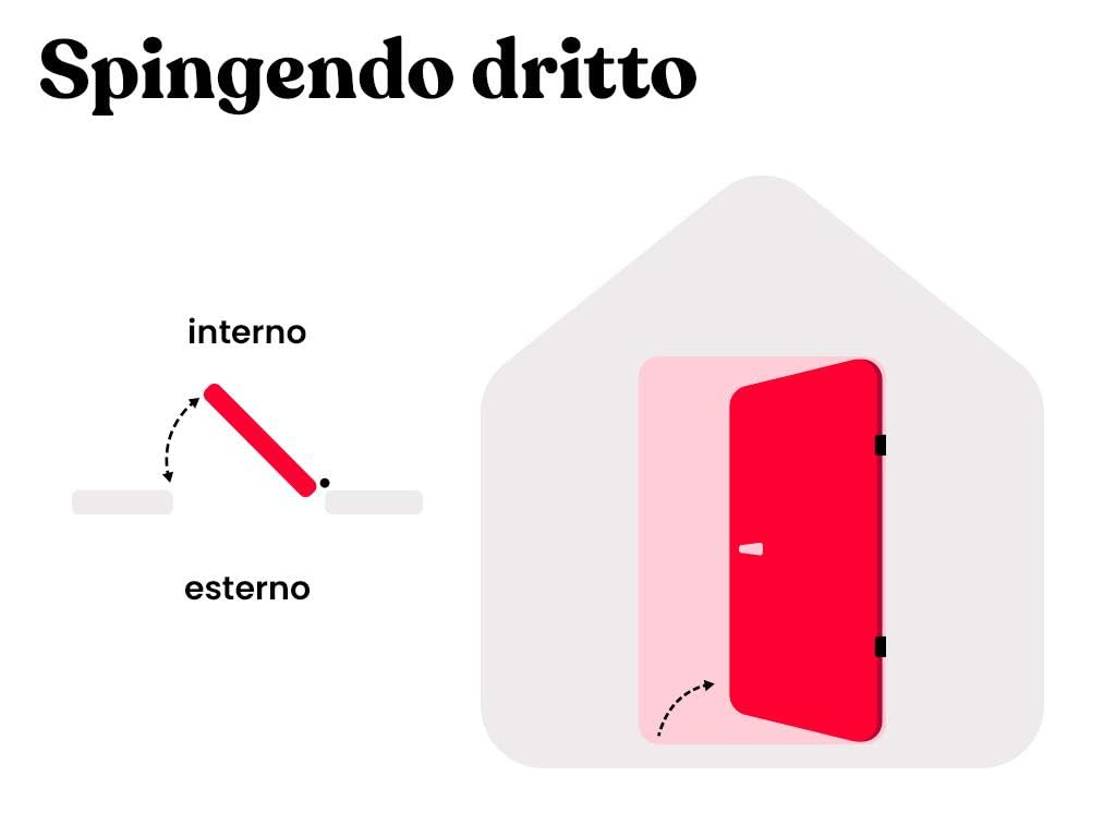 Vente-unique-Puerta de entrada de acero y inox Alt. 207 x Ancho 100 cm antracita - se abre hacia la derecha NAXARA