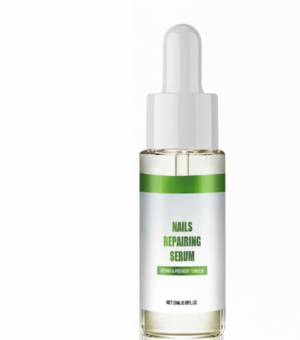 Azonee Nail Repair Serum for Damaged Nails, 7 Days Strengthening and Growth Treatment, Nail Strengthener for Damaged Nails, Nail Hardener,Toenail Growth Treatment,Nail Repair Solution (20ml)