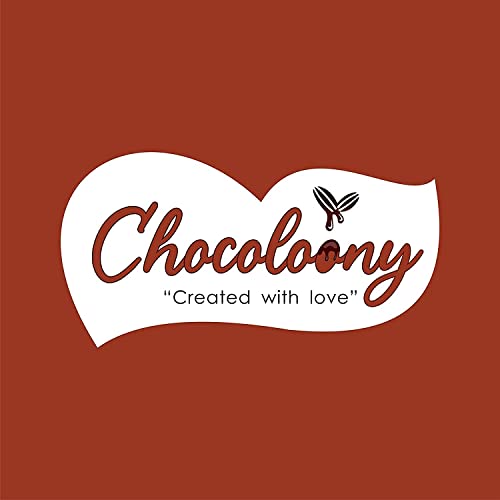 Image of Chocoloony Merry Christmas Chocolate Gift Box Assorted 9 pcs Milk Chocolate Bites