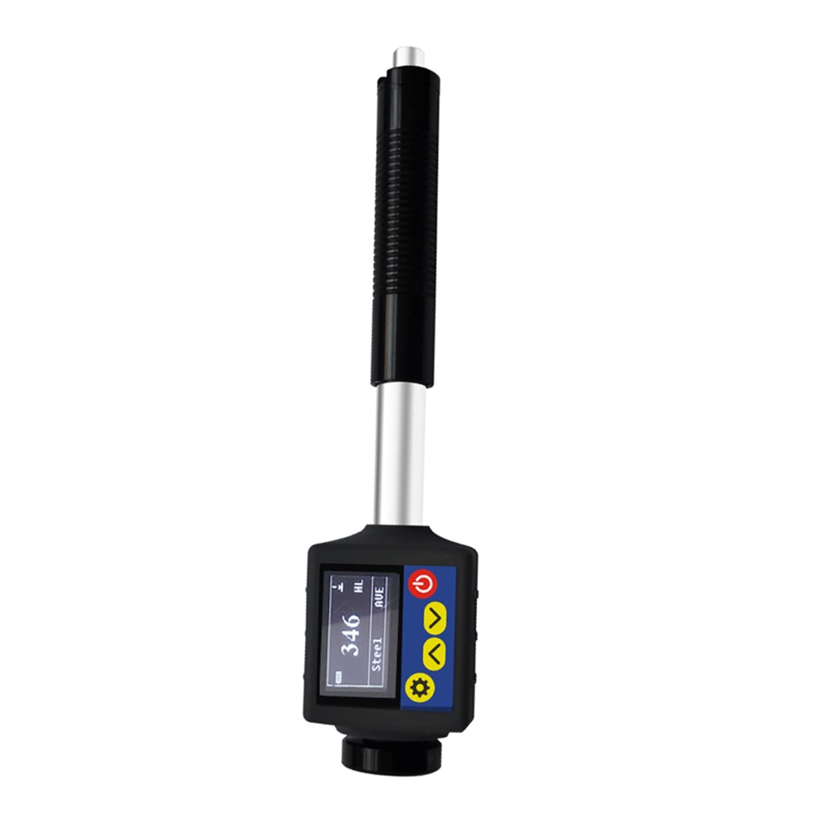 Mthckxjbsuz Nero Hardness Tester, Pen Type Portable Leeb Hardness Tester Metal For Stainless Steel Hrc Hra Hrb Hb Hl Hv Hs Durometer(Nero)