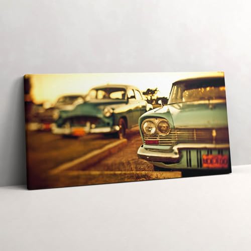 L'image imprimee sur toile 100x50cm de collection de voitures aux finitions soignees