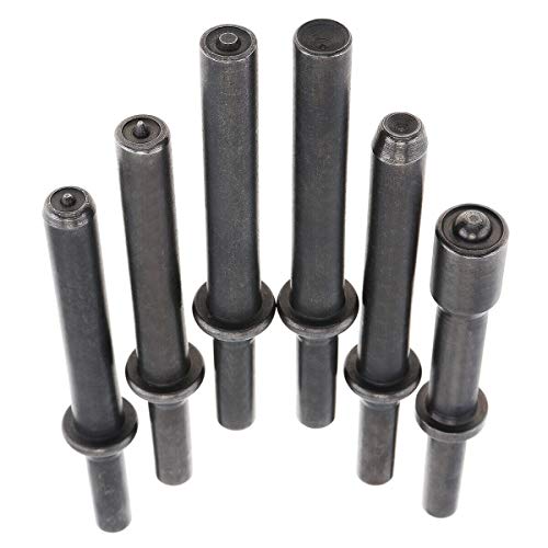 Dele TANGTANGD 7 Pcs Air Hammer Rivet Bit Set, Dele 0.401 Shank Smoothing Pneumatic Air Rivet Hammer Tools Kit thumb #3