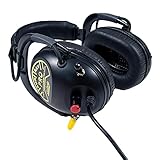 Sun Ray Pro Gold Headphones for Metal Detectors with extra switch mode for Minelab CTX Metal Detector