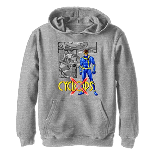 Sweat à capuche Marvel garçon chine athletique avec panneaux laser stylés